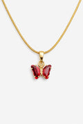 Cadena Ruby Butterfly